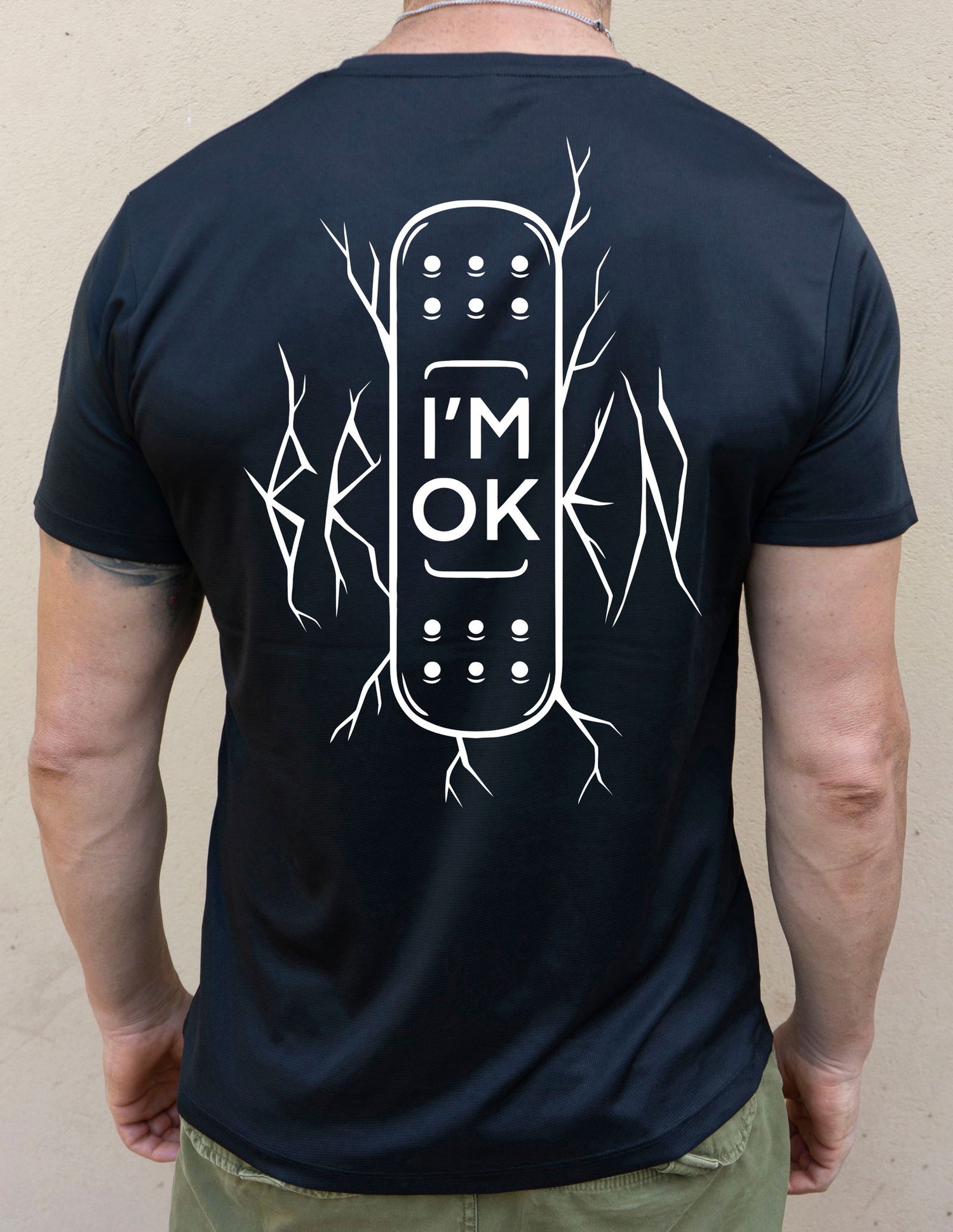 Camiseta "I'm ok" sport - Motquo