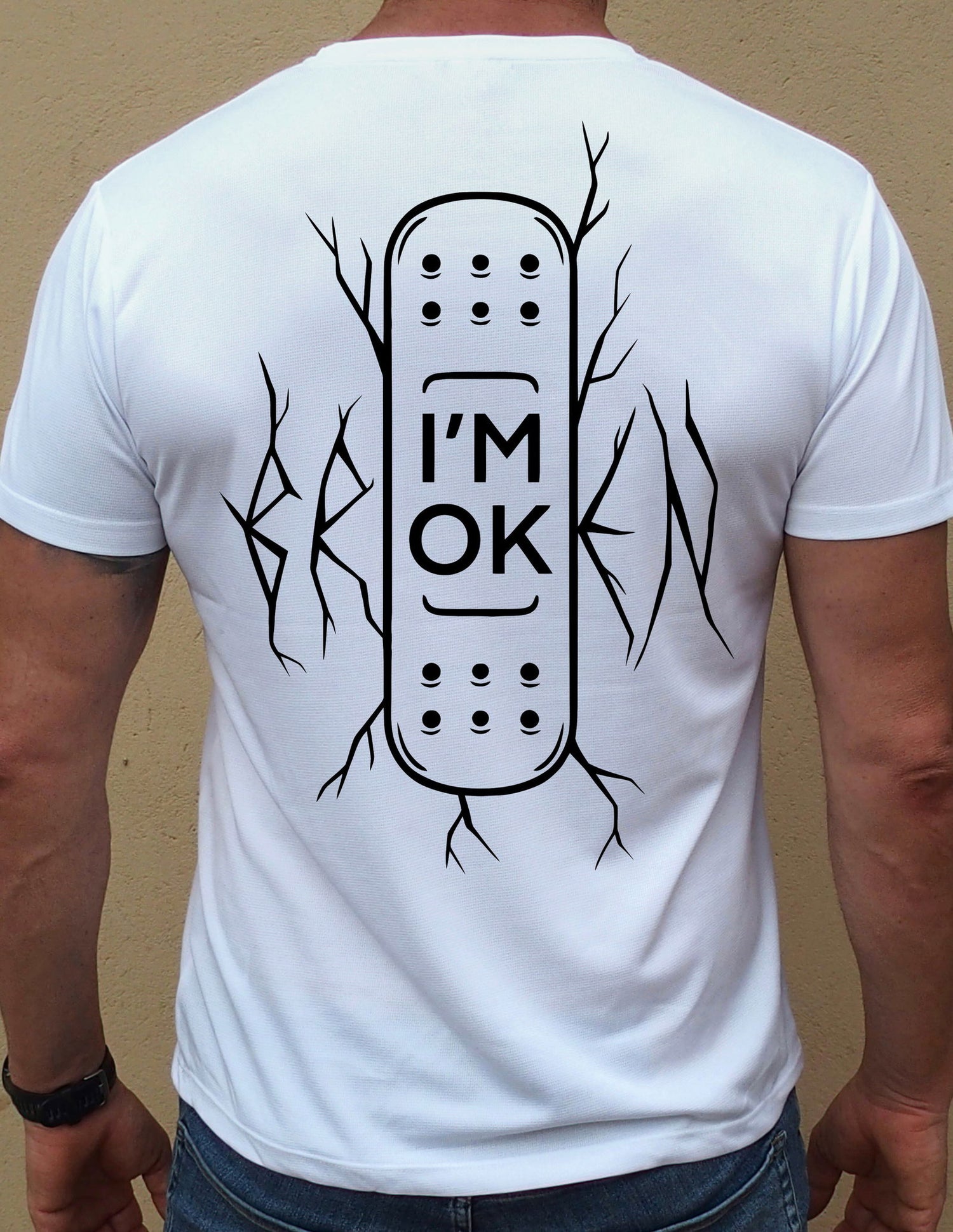 Camiseta "I'm ok" sport - Motquo