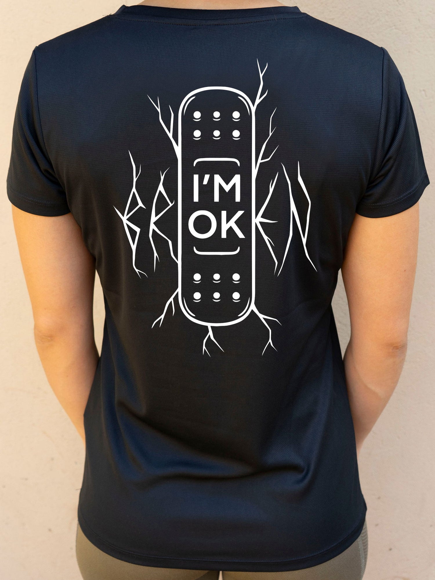 Camiseta "I'm ok" ♀ sport - Motquo