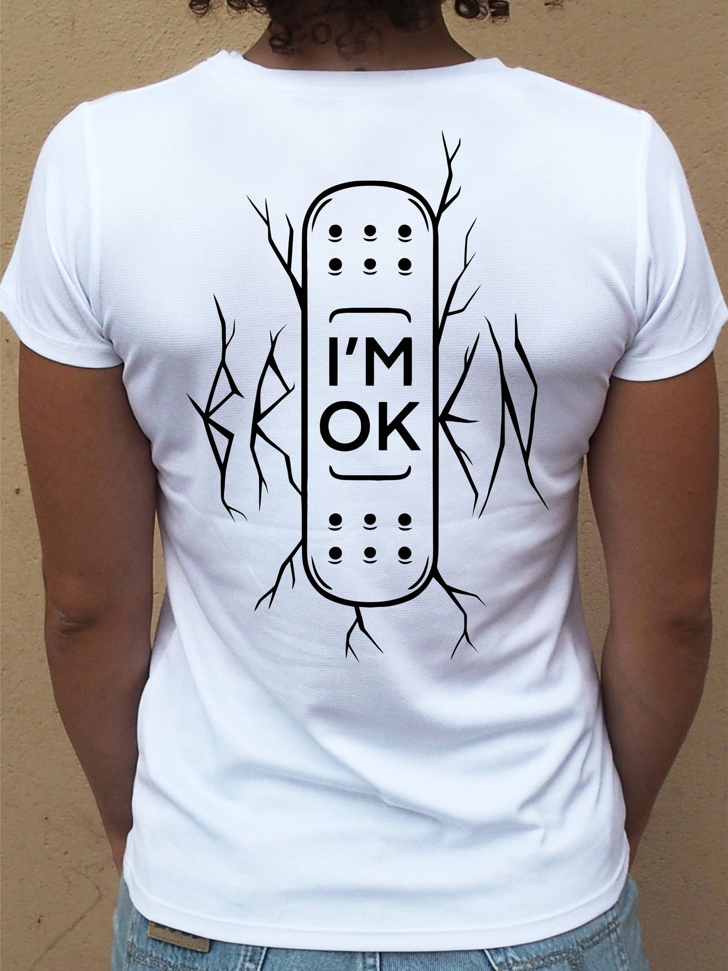 Camiseta "I'm ok" ♀ sport - Motquo
