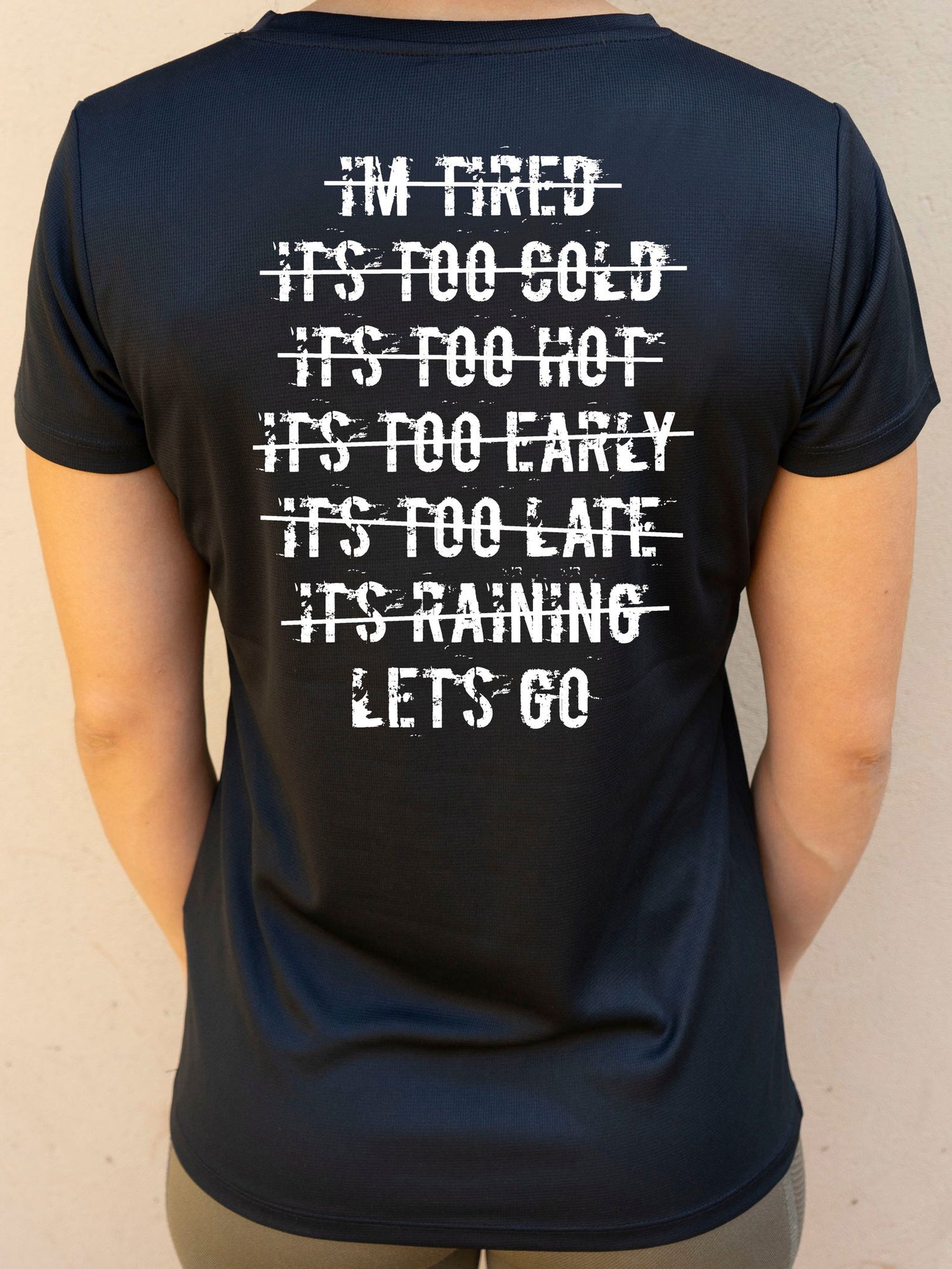Camiseta "Let's go" ♀ sport - Motquo