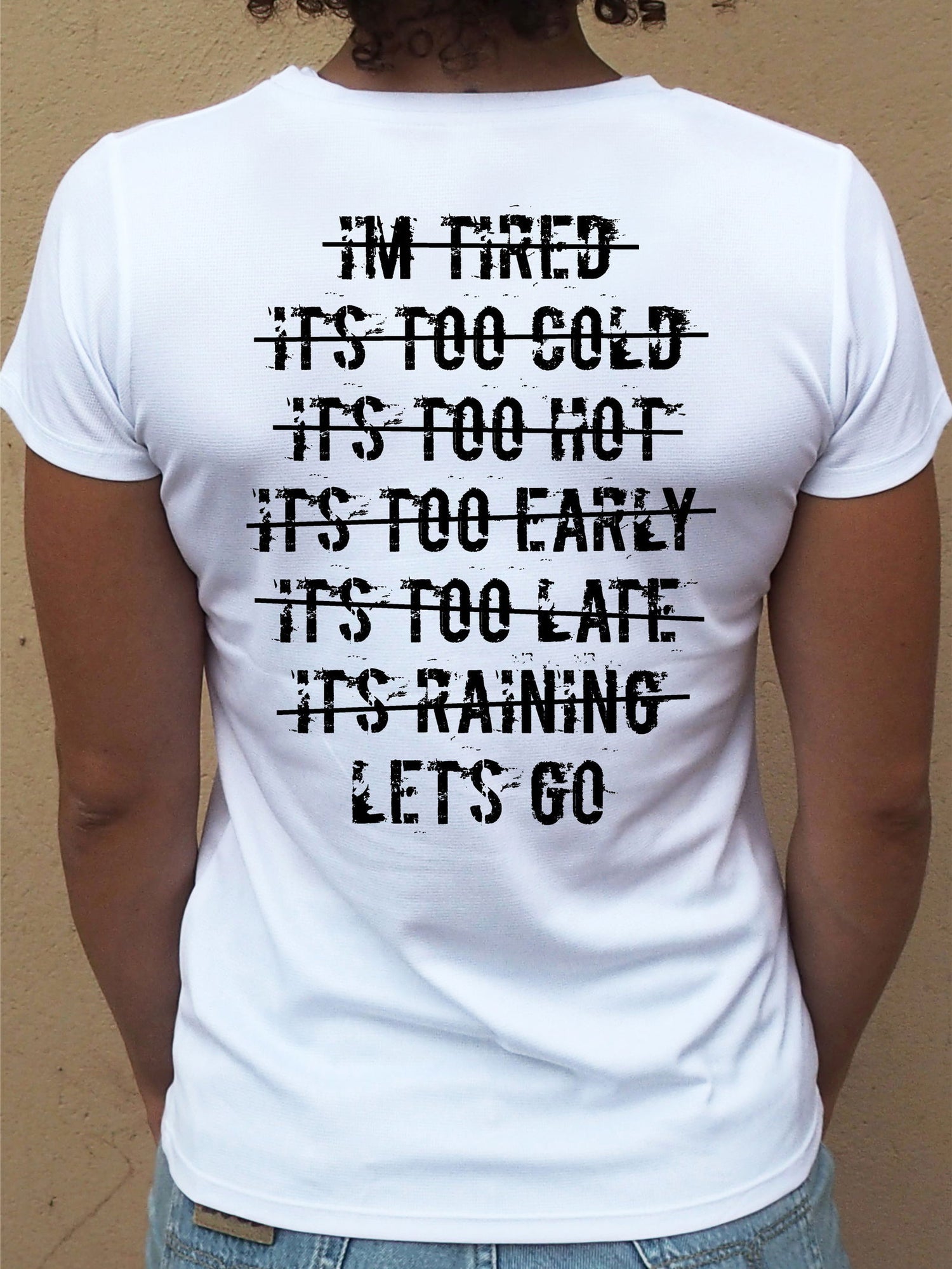 Camiseta "Let's go" ♀ sport - Motquo