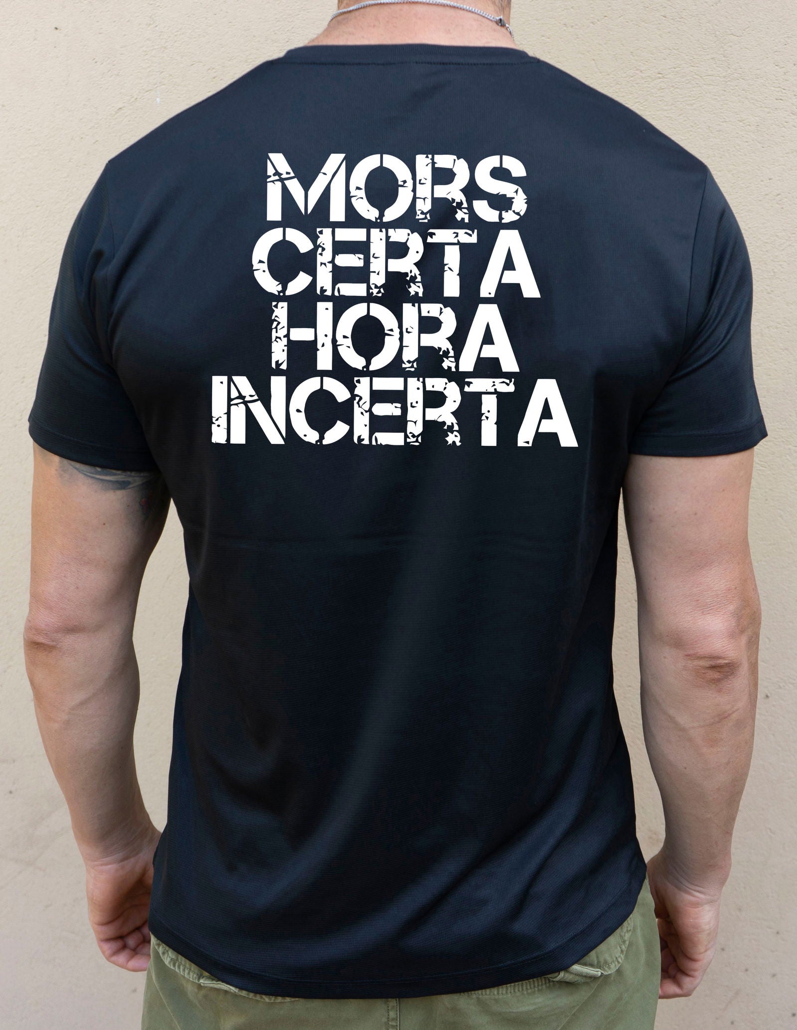 Camiseta "Mors certa" sport - Motquo