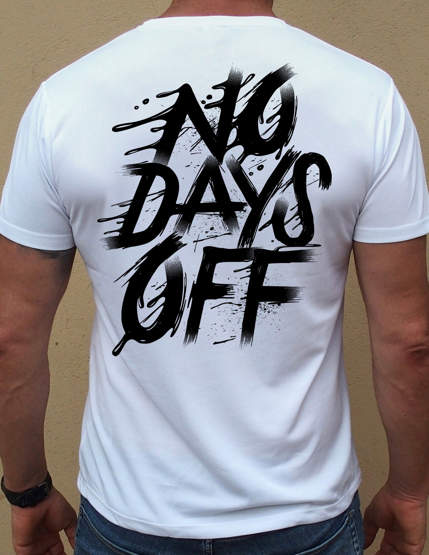 Camiseta "No days off" sport - Motquo