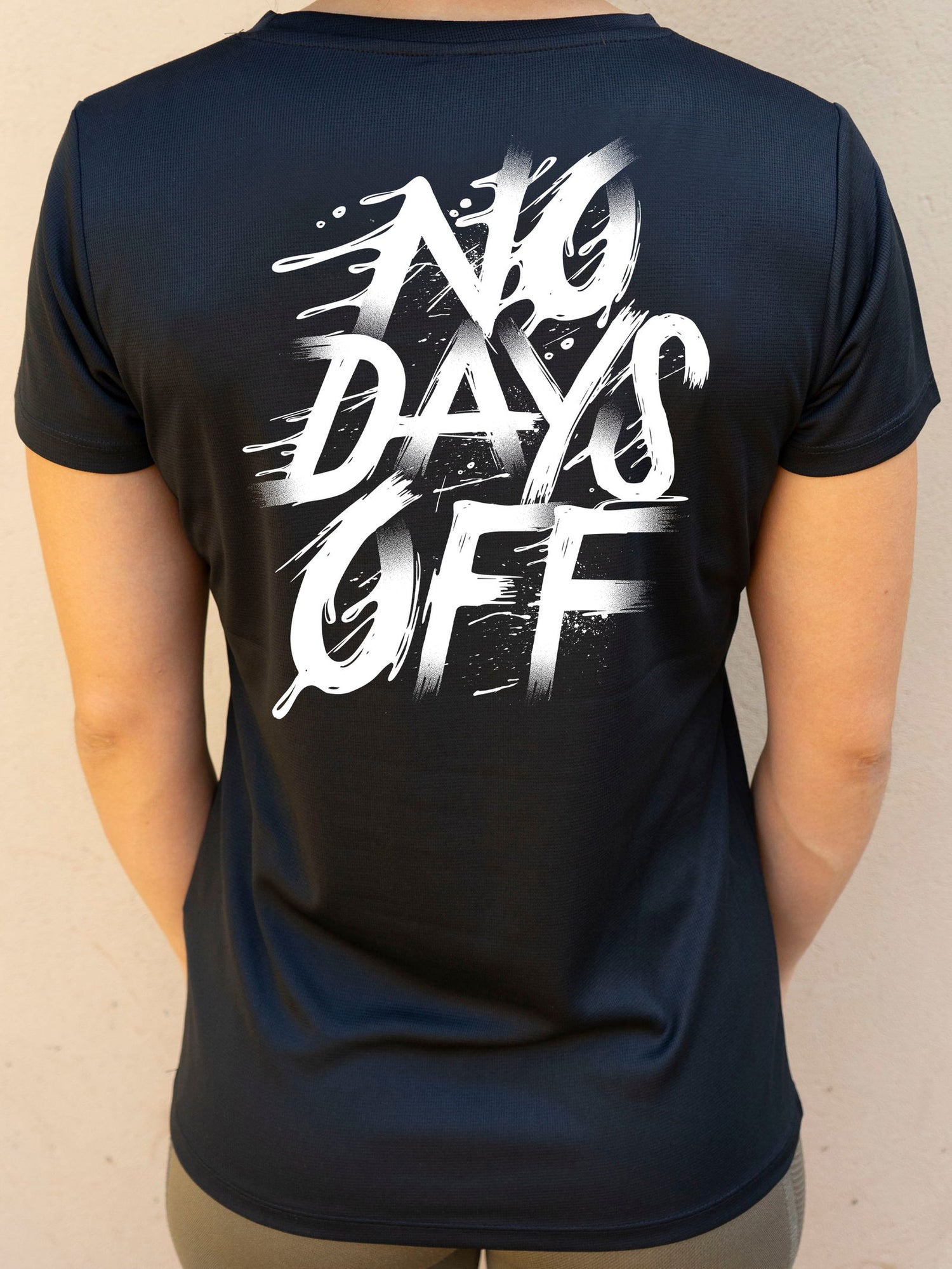 Camiseta "No days off" ♀ sport - Motquo