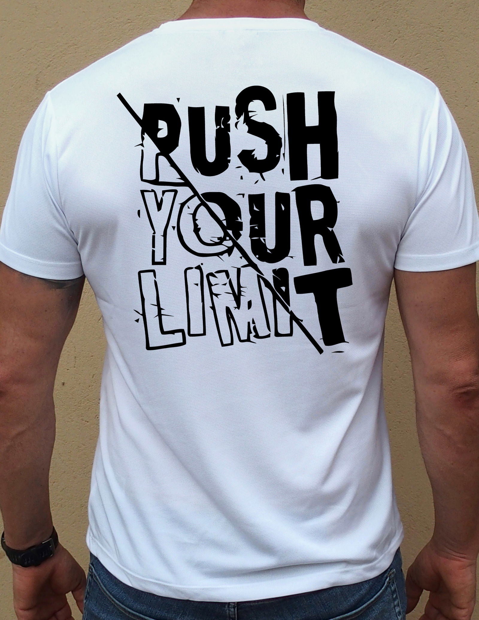 Camiseta "Push your limit" sport - Motquo
