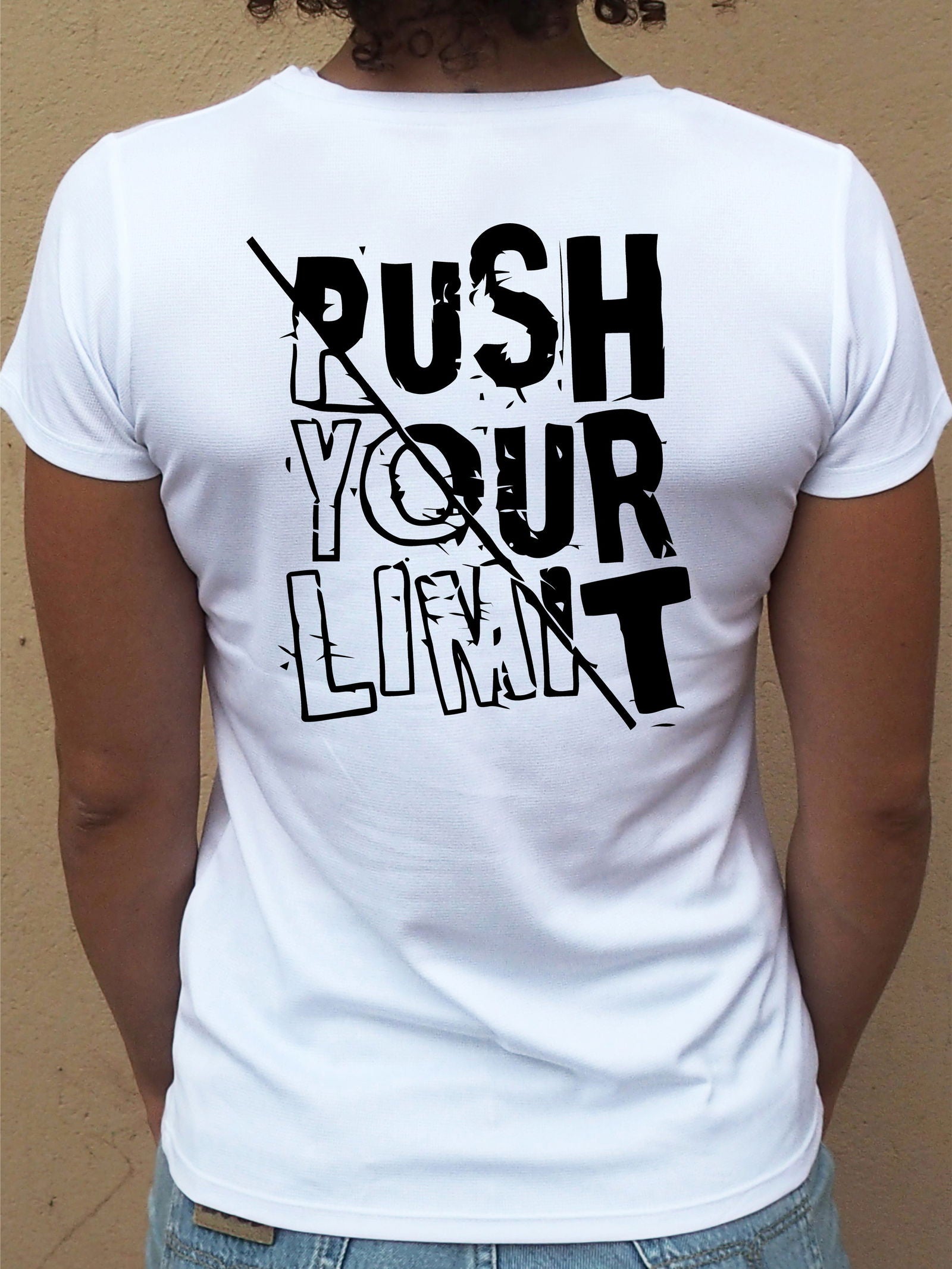 Camiseta "Push your limit" ♀ sport - Motquo