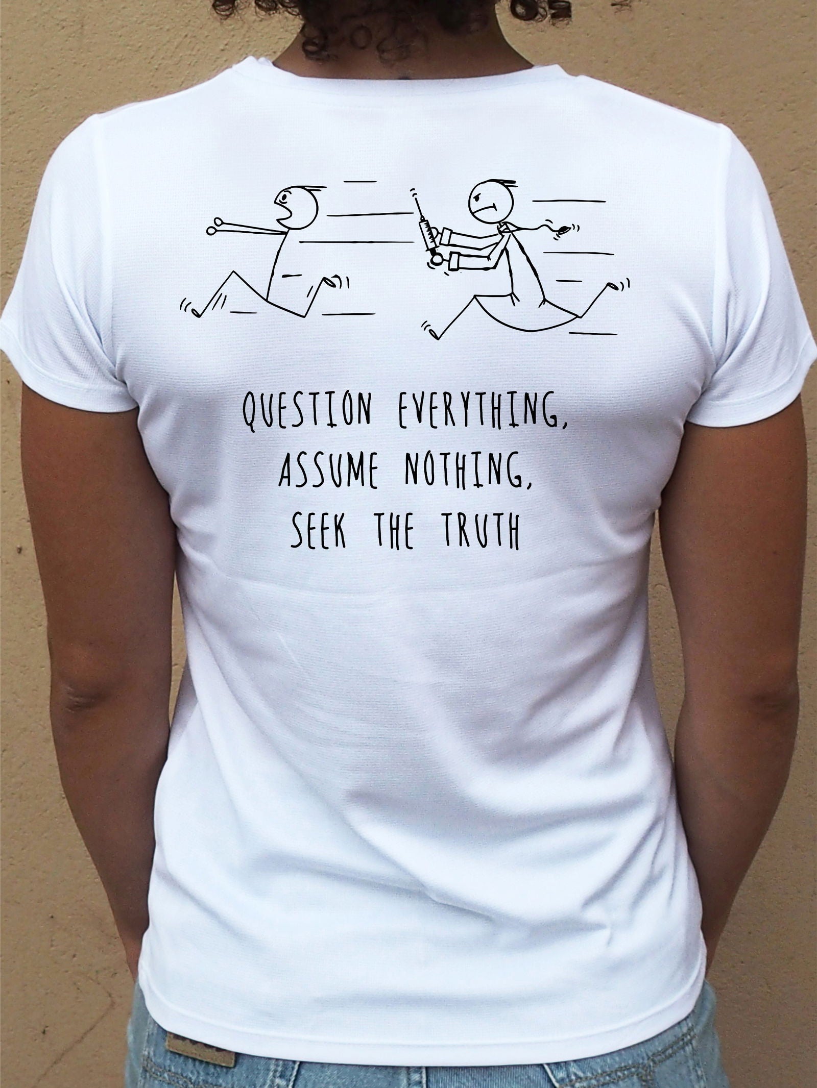 Camiseta "Seek the truth" ♀ sport - Motquo