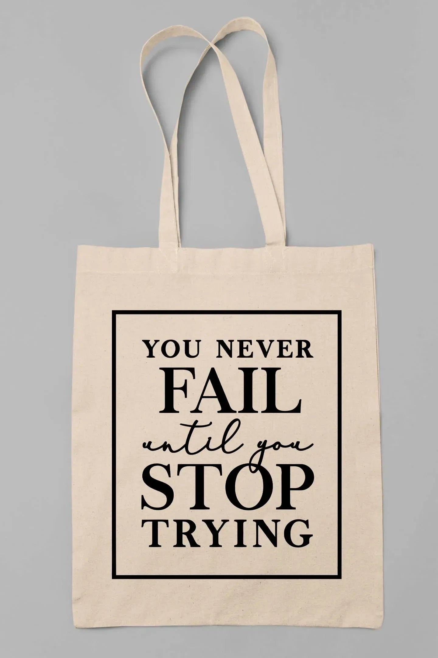 Bolsa "Never fail"